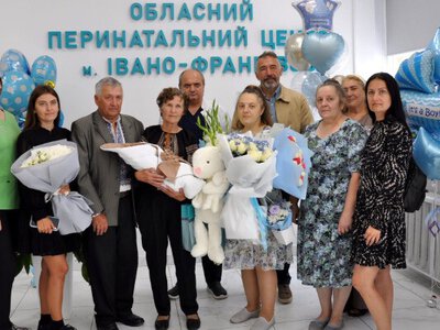 Дружина загиблого Героя народила хлопчика