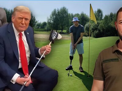 Подарував свою ключку Трампу. Історія військового ЗСУ з Херсона