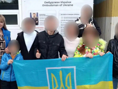 Ще групу українських дітей повернули з тимчасово окупованих територій та росії