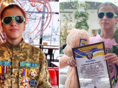 Незряча дівчинка з Львівщини зібрала на «Мавік» для 128 Закарпатської бригади