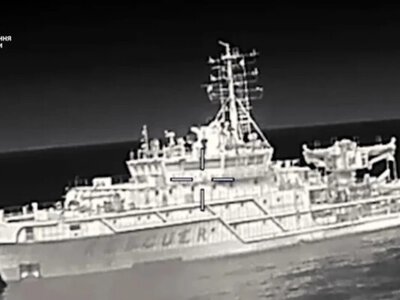 Український БПЛА вивів з ладу російський корабель вартістю 60 мільйонів доларів: відео