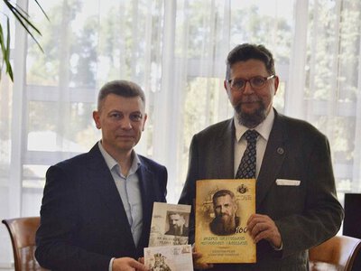 Відзнаку Тернопільської обласної ради вручили нащадку Митрополита Андрея Шептицького