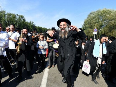 Рош га-Шана-2025: як ізраїльські поліцейські працюють в Умані