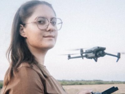22-річна Лана захопила в полон окупанта за допомогою дрона