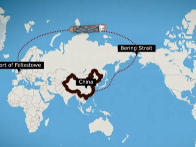Новий арктичний маршрут Китаю викликає геополітичні та екологічні побоювання (ВІДЕО)