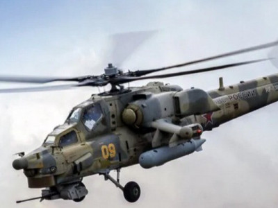 Українські військові збили російський гелікоптер Мі-28 FPV-дроном