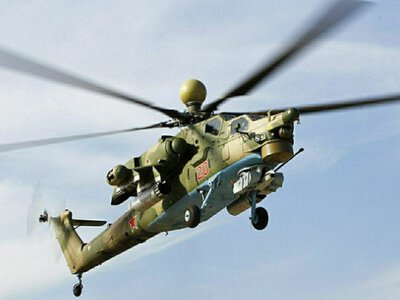 Феєричне відео: ЗСУ знищили FPV-дроном російський гелікоптер Мі-28