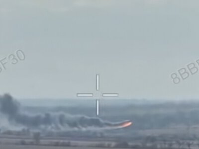 На Донеччині українські військові збили російський гелікоптер Мі-8 FPV-дроном