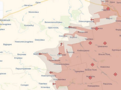 Ворог просунувся поблизу двох населених пунктів на Дніпропетровщині та Запоріжжі, – DeepState