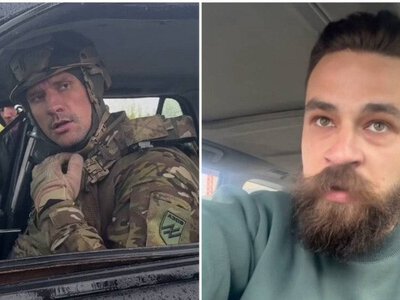 Актор і військовий Мірешкін різко розкритикував Цимбалюка за шеврон азовця і військову форму в кіно