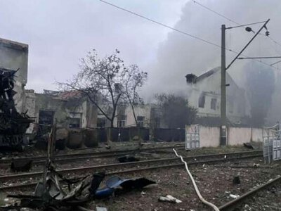 Вночі окупанти вдарили по депо Укрзалізниці в Одесі, поранений машиніст потяга