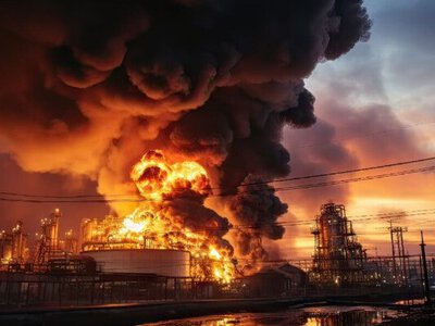 Українські дрони атакували НПЗ в Орську: удар за 1400 км від кордону
