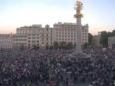 У Грузії поліція розігнала протестувальників за допомогою водометів