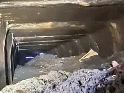 Одеський екстремал спустився в колектор після потопу і показав, чому місто тоне (відео)