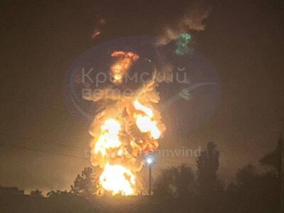 Масштабні вибухи в Криму: що горить у Феодосії
