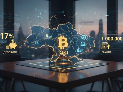 17% на депозитах, $125K за Bitcoin і гранти до 1 млн грн: інвестиційна карта України в жовтні 2025 року