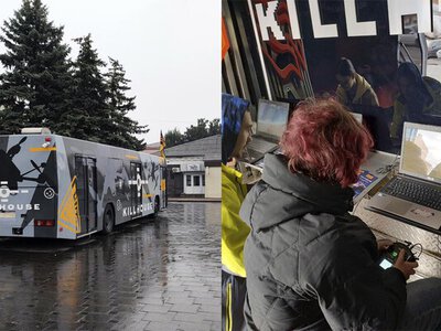 До Бердичева приїхала мобільна школа операторів FPV від 3-ї ОШБр