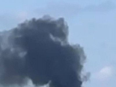 Під москвою повідомляють про серйозну пожежу