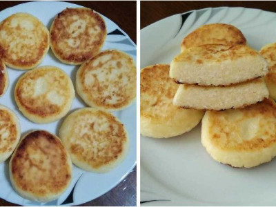 Сирники (з манкою) вдаються завжди!