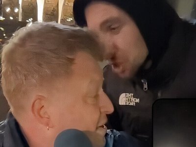 Чоловік, який вилаяв вуличного музиканта в Києві за відмову виконати російську пісню, перепросив