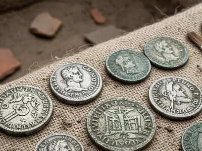 Спадщина Риму: звичайні волонтери відкопали монети та інші скарби під старовинним маєтком