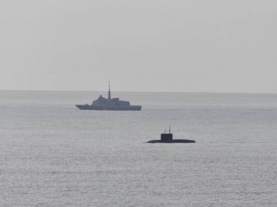 На росії заперечують, що їхній підводний човен «Новороссийск» виплив біля Франції через технічні несправності