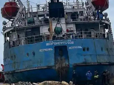 В Анапі знову фіксують викиди мазуту з російських танкерів - ЦПД