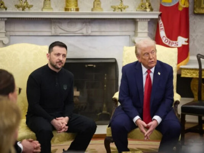 Зеленський прибув до Вашингтона на зустріч із Трампом