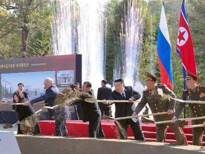Пам'ятник для героїв: Північна Корея розпочала будівництво меморіалу для солдатів, загиблих у війні в Україні