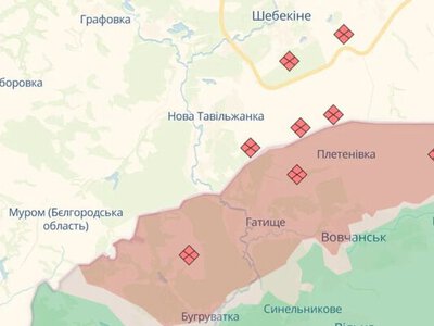 Після удару по бєлгородській дамбі вода затопила ворожі позиції