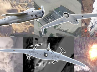 Російські безпілотники здетонували у Харкові