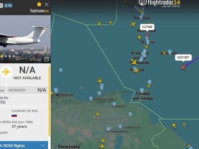 Росія готується до конфлікту з США у Венесуелі: літак Іл-76ТД прибув до країни