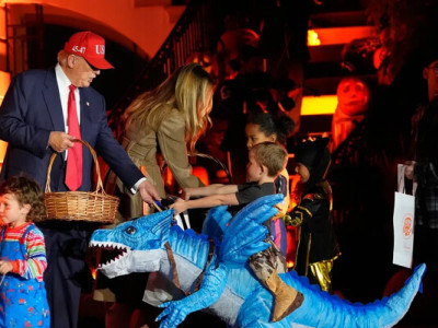 Трамп з розмахом влаштував святкування Геловіну у Білому домі під час призупинення роботи уряду – АР