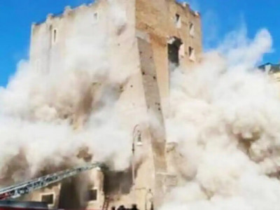 Італія викликала посла рф через заяви захарової про обвал середньовічної вежі