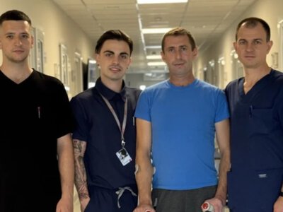У мене було враження, що я без ноги. У Львові лікарі врятували ногу 39-річного військового