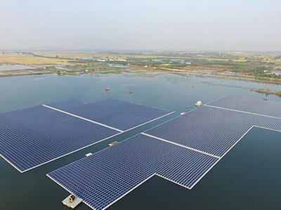 В Україні побудують першу плавучу сонячну електростанцію: почнуть з озера Катлабуг
