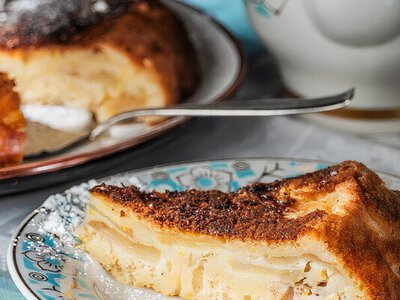 Пиріг із яблуками без випікання. Найкращий рецепт