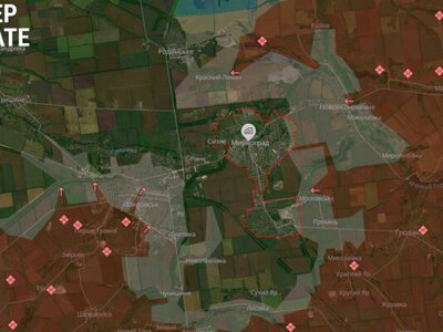 Критична ситуація на східних околицях Покровська: DeepState розповів про ризики для Мирнограду