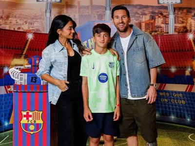 У кольорах Барселони. Родина Мессі яскраво відсвяткувала день народження старшого сина