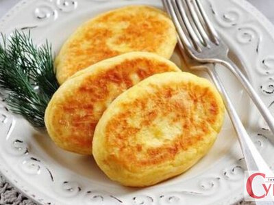 Зрази з яйцем та сиром