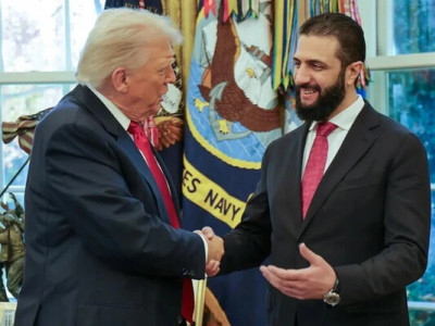 Трамп зустрівся у Білому домі з президентом Сирії аль-Шараа – подробиці