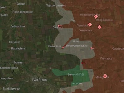 ЗСУ відійшли з позицій біля п’яти населених пунктів на Запоріжжі