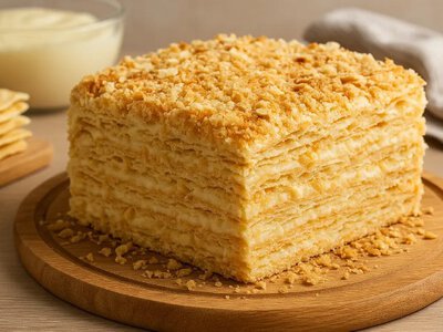 Лінивий "Наполеон" за 15 хвилин: той самий смак дитинства — але без борошна