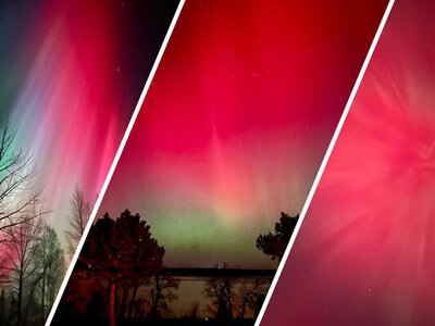 Одна з найсильніших у році: магнітна буря накрила Землю яскравими полярними сяйвами