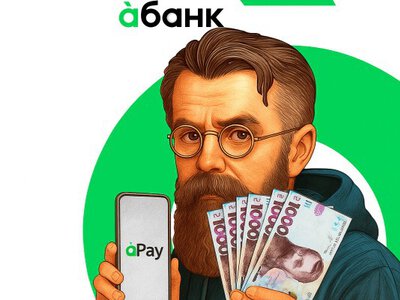 Приймай оплати. Плати менше. Вигравай 50 000 грн разом з àбанком