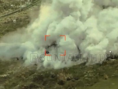 Українська авіація знищила міст на Запоріжжі керованою GBU-62