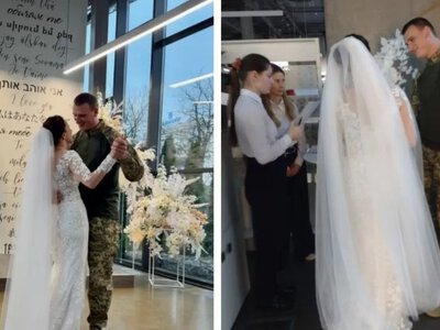 Італієць, який служив у тернопільському батальйоні, одружився з українкою