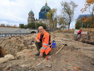 В історичному центрі Берліна розкопали рештки будівель, що належали євреям