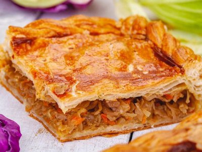 Заливний капустяний пиріг: дуже простий рецепт