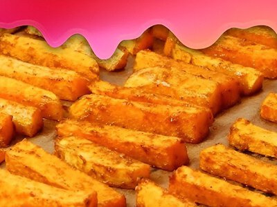 Дуже смачні гарбузові палички! Низькокалорійна закуска, яка готується ппросто та швидко